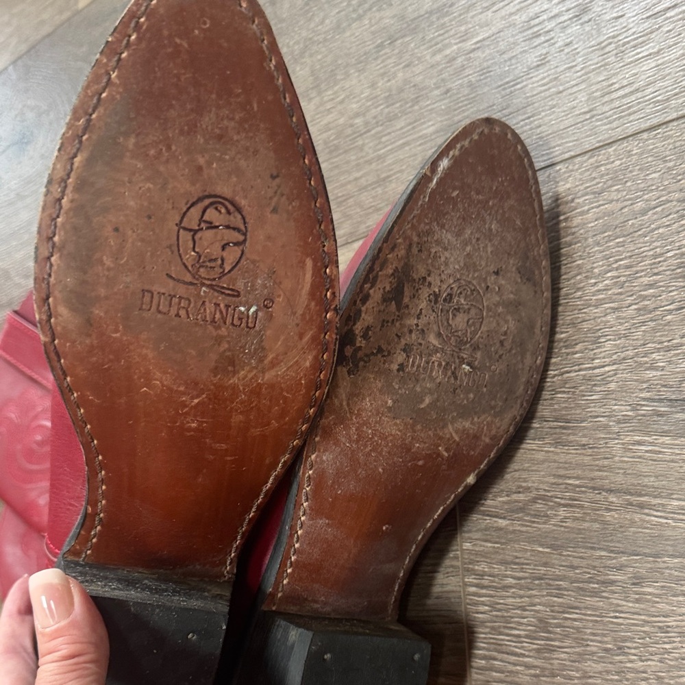 Durango Red Western Boots size 8 - Picture 9 of 9